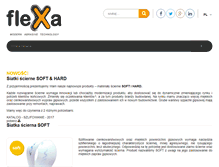 Tablet Screenshot of flexa.pl